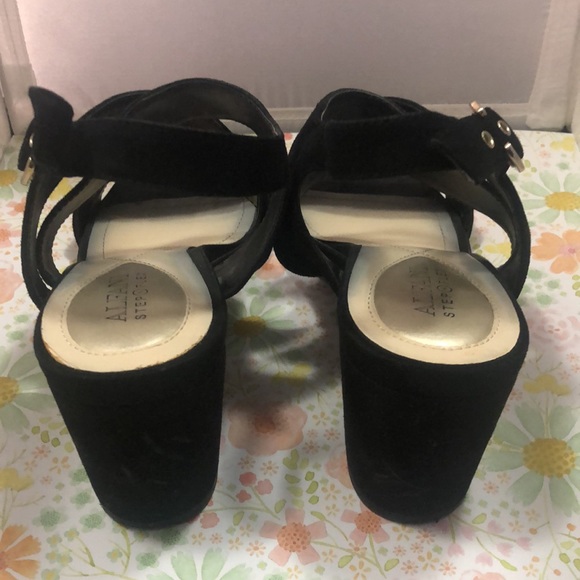 Women’s Sz 7M Alfani Step N Flex Shoes Regann Black Sandal - Picture 3 of 9